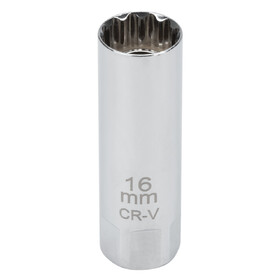 Performance Tool C28232 3/8" Drive 16mm 12pt Mag Spark Plug Socket