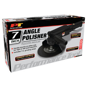 Performance Tool M647 7" Horizontal Angle Polisher