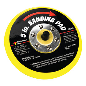 Performance Tool M689 5" Replacement Sanding Pad