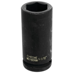 Performance Tool M742-34 3/4" Drive 1-1/16" 6pt Deep Impact Socket