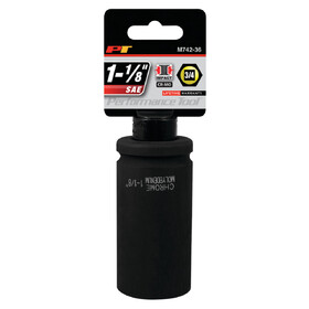 Performance Tool M742-36 3/4" Drive 1-1/8" 6pt Deep Impact Socket