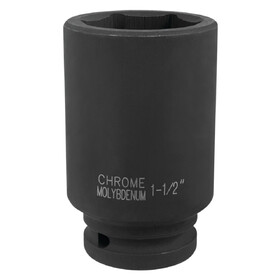 Performance Tool M742-48 3/4" Drive 1-1/2" 6pt Deep Impact Socket