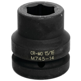 Performance Tool M745-14 1" Drive 15/16" 6pt Impact Socket