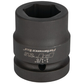 Performance Tool M745-20 1" Drive 1-1/8" Impact Socket
