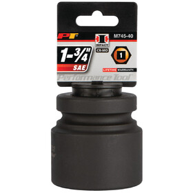 Performance Tool M745-40 1" Drive 1-3/4" Impact Socket