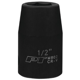 Performance Tool M802 1/2" Drive 1/2" 6pt Impact Socket