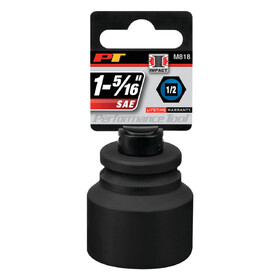 Performance Tool M818 1/2" Drive 1-5/16" 6pt Impact Socket