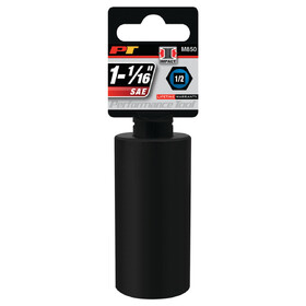 Performance Tool M850 1/2" Drive 1-1/16 6pt Deep Impact Socket