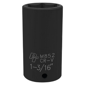 Performance Tool M852 1/2" Drive 1-3/16 6pt Deep Impact Socket