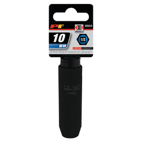 Performance Tool M860 1/2" Drive 10mm 6pt Deep Impact Socket