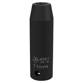 Performance Tool M861 1/2" Drive 11mm 6pt Deep Impact Socket