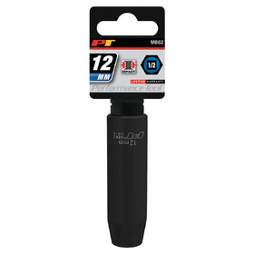 Performance Tool M862 1/2" Drive 12mm 6pt Deep Impact Socket