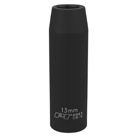 Performance Tool M863 1/2" Drive 13mm 6pt Deep Impact Socket