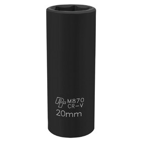 Performance Tool M870 1/2" Drive 20mm 6pt Deep Impact Socket