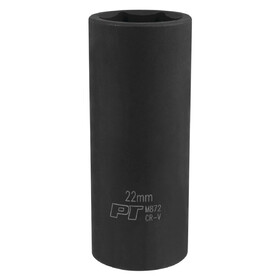 Performance Tool M872 1/2" Drive 22mm 6pt Deep Impact Socket