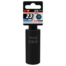 Performance Tool M873 1/2" Drive 23mm 6pt Deep Impact Socket