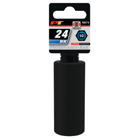 Performance Tool M874 1/2" Drive 24mm 6pt Deep Impact Socket