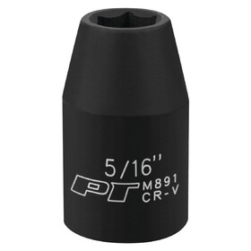 Performance Tool M891 3/8" Drive 5/16" 6pt Impact Socket