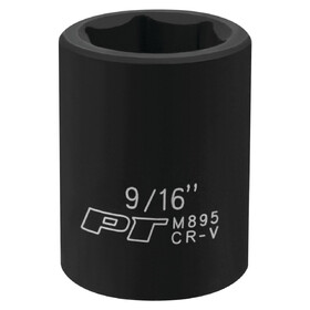 Performance Tool M895 3/8" Drive 9/16" 6pt Impact Socket