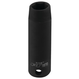 Performance Tool M933 3/8" Drive 7/16" 6pt Deep Impact Socket