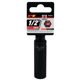 Performance Tool M934 3/8" Drive 1/2" 6pt Deep Impact Socket