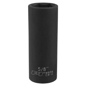 Performance Tool M936 3/8" Drive 5/8" 6pt Deep Impact Socket