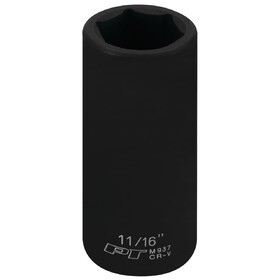 Performance Tool M937 3/8" Drive 11/16" 6pt Deep Impact Socket