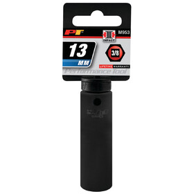 Performance Tool M953 3/8" Drive 13mm 6pt Deep Impact Socket