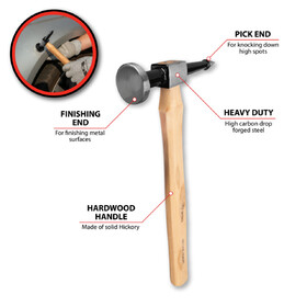 Performance Tool W1013 Pick & Finishing Hammer