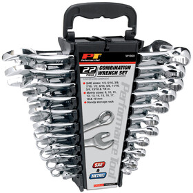 Performance Tool W1069 22 pc. Combination Wrench Set w/Racks