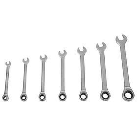 Performance Tool W1089 7 pc. Metric Ratcheting Wrench Set