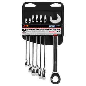 Performance Tool W1170 7 pc. Metric Ratcheting Wrench Set