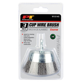 Performance Tool W1214C 3" Cup Wire Brush - Coarse