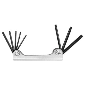 Performance Tool W1317 8 pc. Folding Star Key Set