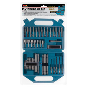 Performance Tool W1352 45 pc. Power Bit Set