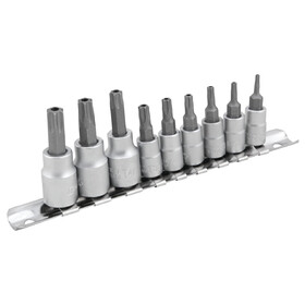 Performance Tool W1385 9 pc. Star Bit Socket Set