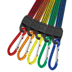 Performance Tool W1449 5 pk. Flat Carabiner Bungee Cords