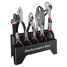 Performance Tool W1705 10 pc. Pliers Set with Rack
