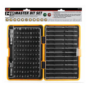 Performance Tool W1725 148 pc. Master Bit Set