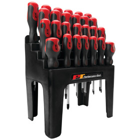 Performance Tool W1726 26 pc. Screwdriver Set w/Rack