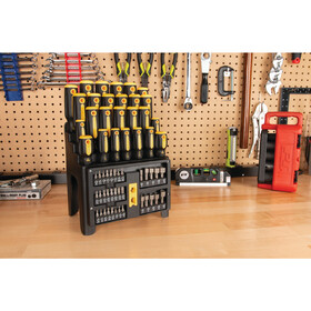 Performance Tool W1731 61 pc. Screwdriver & Bit Set