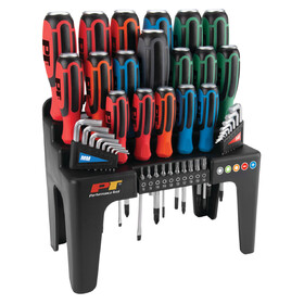 Performance Tool W1737 44 pc. Go-Thru Screwdriver Set