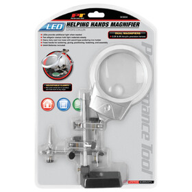 Performance Tool W2004 LED Helping Hands Magnifier