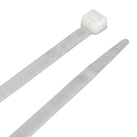 Performance Tool W2906 100 pc. 4" White Cable Ties UV/18 lb.