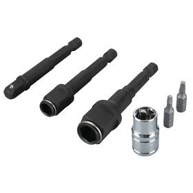Performance Tool W2963 6 pc. 2-in-1 Socket Adapter Set