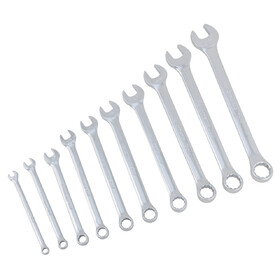 Performance Tool W30202 10 pc. SAE Polished Wrench Set