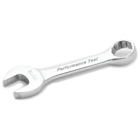 Performance Tool W30522 11/16" Stubby Combination Wrench