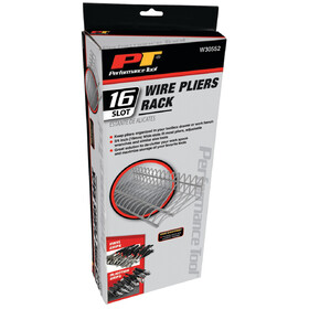 Performance Tool W30552 16 Slot Wire Pliers/Tool Rack