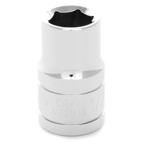 Performance Tool W32016 1/2" Drive 1/2" 6pt Socket