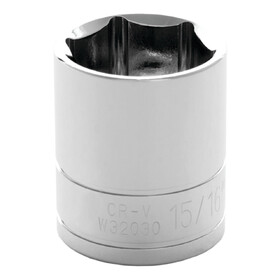 Performance Tool W32030 1/2" Drive 15/16" 6pt Socket
